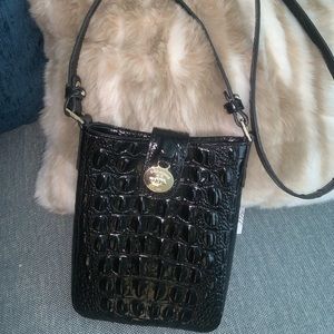 Brahmin crossbody/card wallet